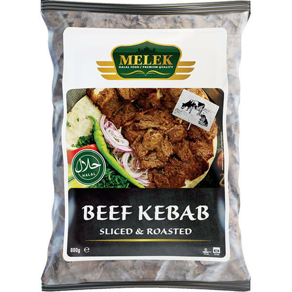 Melek Sliced and Roasted Beef Kebab 800g - Nauta pakasteet - 18282 - 1