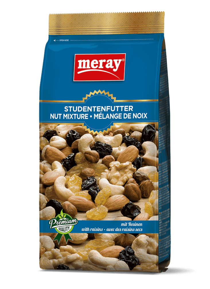 Meray Kokteyl Tuzsuz / Pähkinäsekoitus rusinoilla 300g - Pähkinät - 3822 - 1