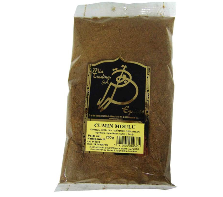 Mia Trading Cumin Moulu/ Kuminajauhe 200g - Yleismausteet - 17042 - 1
