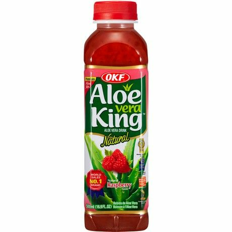 OKF Aloe Vera Raspberry Drink 500ml PET - Limonadit ja virvoitusjuomat - 342 - 1