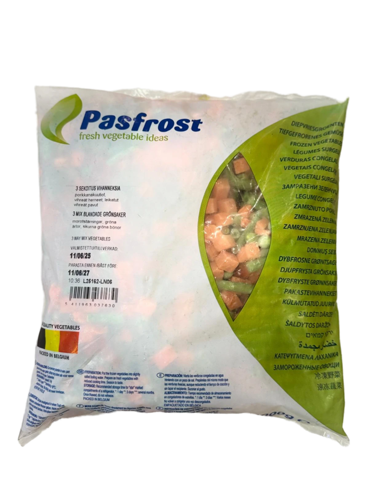 Pastfrost 3 Sekoitukset Vihannekset 1kg - Pakaste vihannekset - 18022 - 1