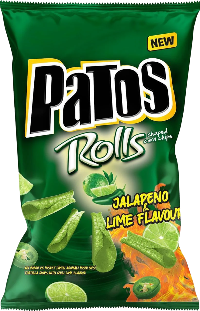 Patos Rolls Jalapeno-Lime Sipsi 90g - Sipsit - 18132 - 1