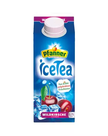 Pfanner Ice Tea Wild Cherry/ Villikirsikka Jäätee 750ml - Limonadit ja virvoitusjuomat - 14652 - 1