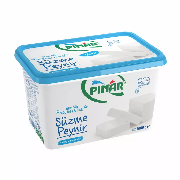 Pinar Suzme Peynir Yeni / Juustolevite yeni 1kg - Juustolevitteet ja sulatejuustot - 13312 - 1