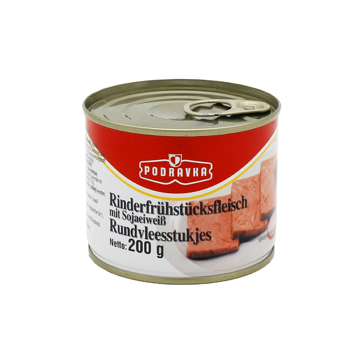 Podravka Rinderfruhstucksfleisch / Naudanlihapaloja 200g TNK - Liha- ja riistasäilykkeet - 6512 - 1