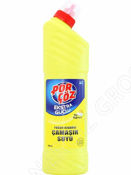 Por Cöz Bleach Thick Liquid/ Valkaisuaine KELTAINEN 750ml - Valkaisuaineet ja mäntynesteet - 17642 - 1