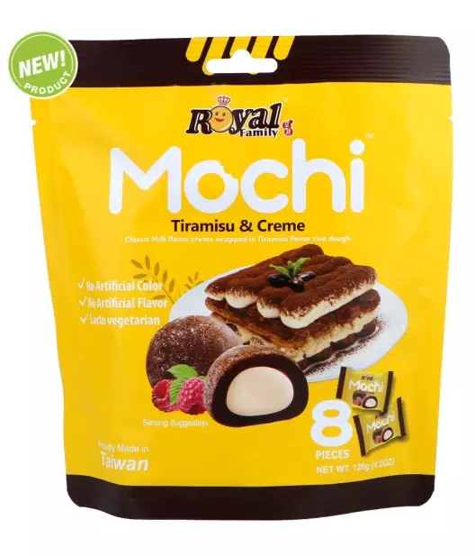 Royal Family Mochi Tiramisu & Creme 180g - Konvehdit - 15072 - 1