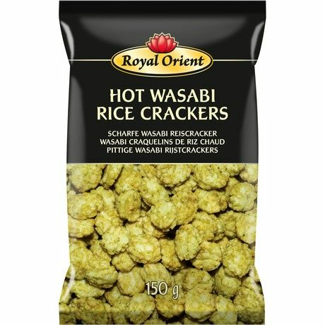 Royal Orient Hot Wasabi Rice Crackers 150g - Sipsit - 13242 - 1