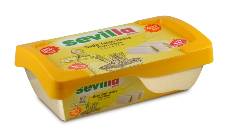 Sevilla Gesas Tahini Halva with Vanillin / Vaniljanmakuinen halva 350g - Turkish Delight & Halvat - 16372 - 1
