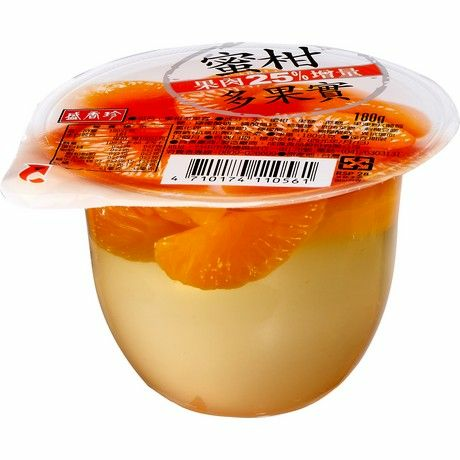 Sheng Xiang Zhen Fruit Jelly Mandarin Orange / Hedelmähyytelö Mandariini 180g - Konvehdit - 10172 - 1