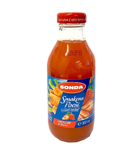 Sonda Mansikka - Porkkana juoma 300ml CAM - Mehut ja nektarit - 19372 - 1