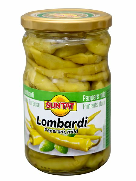 Suntat Lombardi Pepperoni suolaliemessä 660ml CAM - Pepperonisäilyke - 20732 - 1
