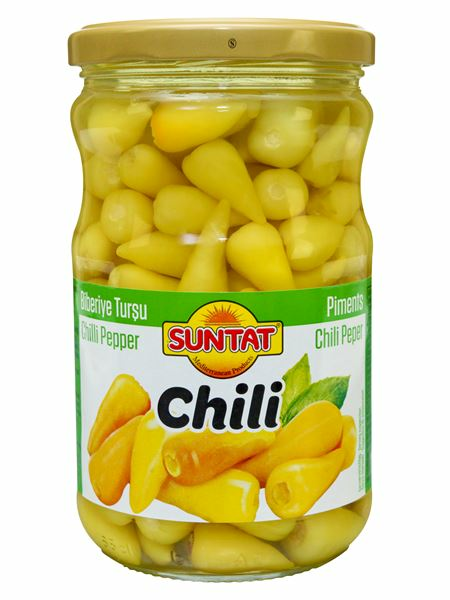 Suntat Chillies/ Chilipaprikat suolaliemessä 660ml CAM - Pepperonisäilyke - 20962 - 1
