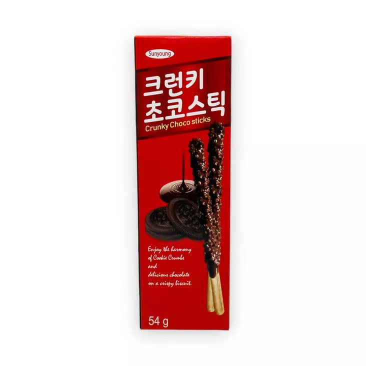 Sunyoung Crunky-Suklaatikku 54g - Täytekeksit ja vohvelit - 13722 - 1