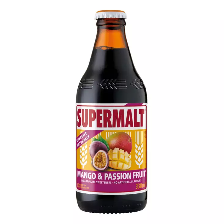 Supermalt Mango&Passion Fruit Drink 330ml CAM - Limonadit ja virvoitusjuomat - 14312 - 1