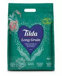 Tilda Long Grain Riisi 5kg - Tummat ja täysjyväriisit - 13792 - 1