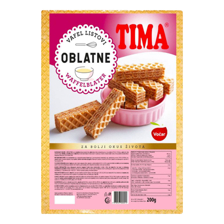 Tima Oblatne Vohveli 200g - Täytekeksit ja vohvelit - 12062 - 1