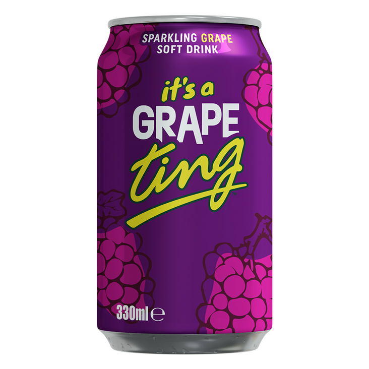 Ting Grape Soda / Viinirypäle Virvoitusjuoma 330ml TNK - Limonadit ja virvoitusjuomat - 18462 - 1