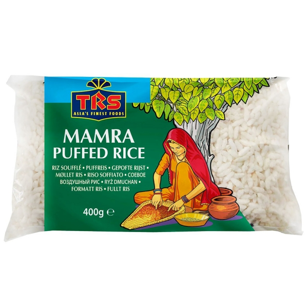 TRS Puffed Rice Mamra/ Paisutettu Riisi 400g - Erikoisriisit - 17772 - 1
