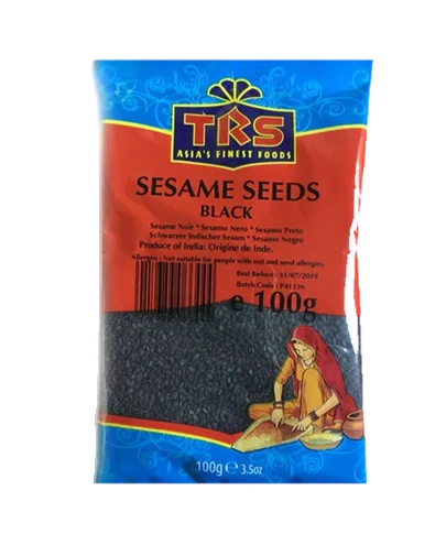TRS Sesame Seeds Black/ Musta seesamisiemenet 100g - Erikoismausteet - 18822 - 1