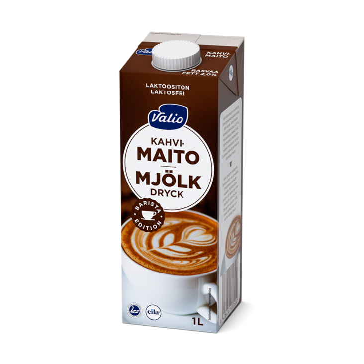 Valio Kahvimaito Laktoositon UHT 1L - Maidot - 17782 - 1