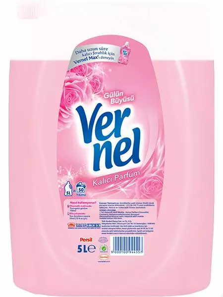 Vernel Rose Magic Huuhteluaine 5L - Pyykinpesuaineet ja -tarvikkeet - 7682 - 1