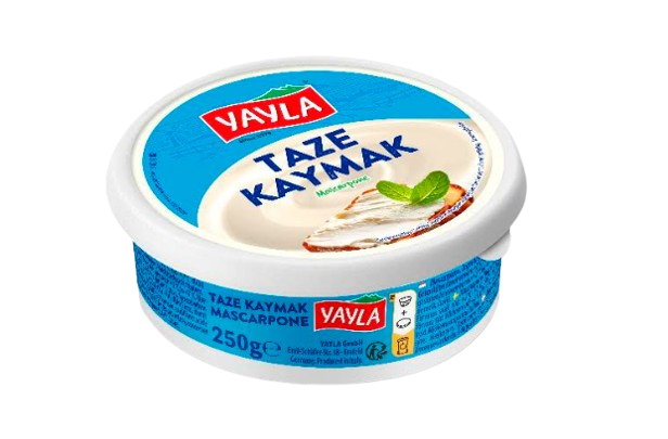 Yayla Taze Kaymak Tuorejuusto 250g - Juustolevitteet ja sulatejuustot - 5252 - 1