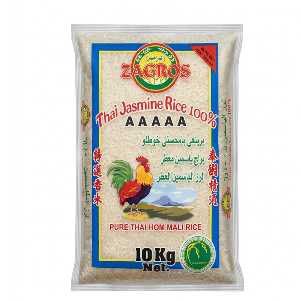 Zagros Thai Jasmine Rice 100% / Jasmiiniriisi 10kg - Jasmiiniriisi - 5322 - 1