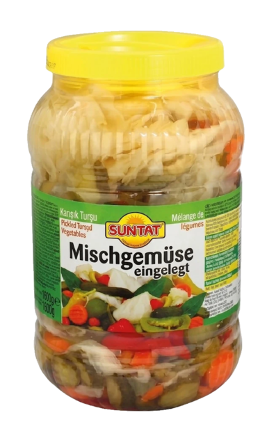 Suntat Karisik Tursu / Vihannessekoitus suolaliemessä 3000ml PET - Vihannessäilykkeet - 20673 - 1
