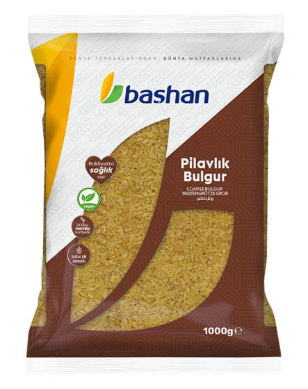 Bashan Pilavlik Bulgur / Karkea Bulgur 1kg - Bulgur - 18263 - 1