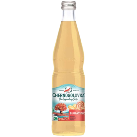 Chernogolovka BURATINO Carbonated Drink/ Hiilihapotettu juoma 500ml - Limonadit ja virvoitusjuomat - 20823 - 1