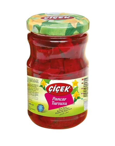 Cicek Pancar Tursusu / Säilötty punajuuri 700/400g CAM - Vihannessäilykkeet - 1383 - 1