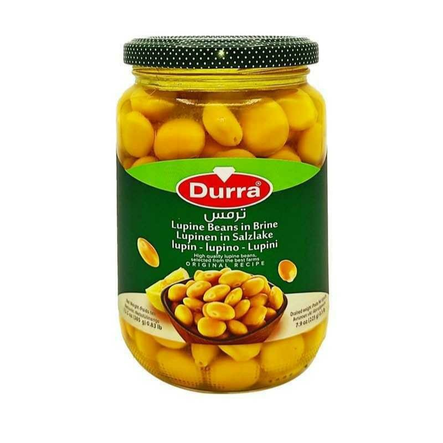 Durra Lupine Beans in Brine/ Lupiinipavut suolavedessä 385g CAM - Papu- ja linssisäilykkeet - 18233 - 1