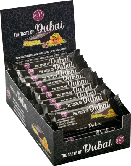 Elit Dubai DARK chocolate/ Tummasuklaakeksi 30g - Suklaat - 17303 - 2