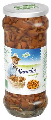 Green Nameko Mushrooms Marinated / Marinoitu Nameko sieni 580ml CAM - Sienisäilykkeet - 12813 - 1