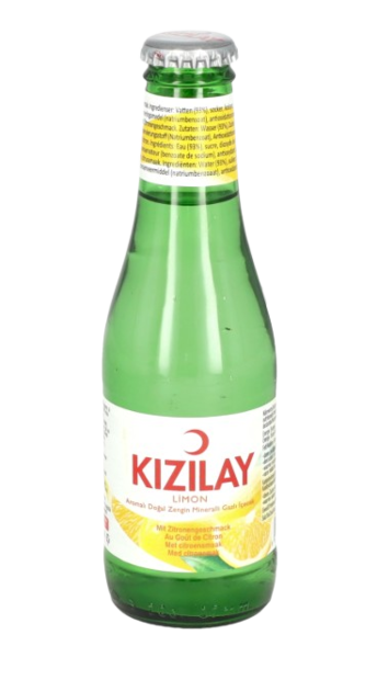 Kizilay Limon Soda / Kivennäisvesi sitruuna 200ml CAM - Kivennäis- ja lähdevedet - 3423 - 1