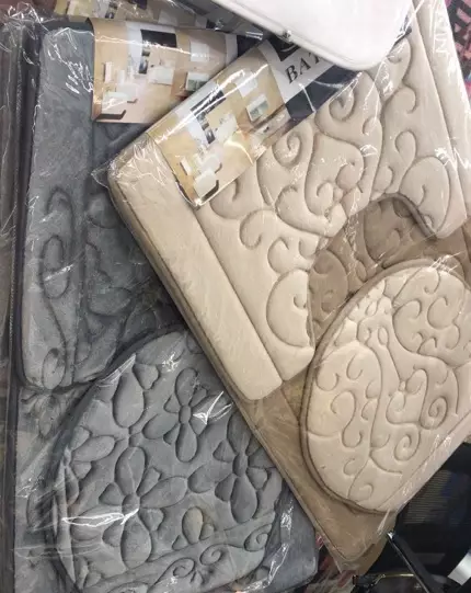 Kylpyhuonematto Premium Kuvioitu 69-2 - Matot - 9873 - 1