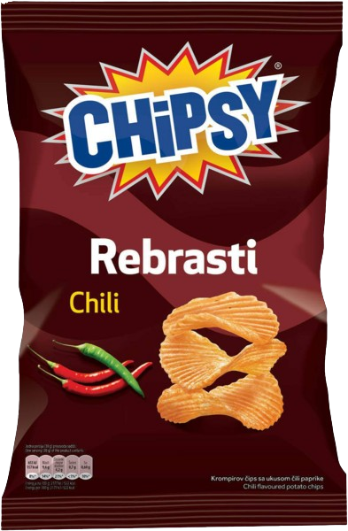 Marbo Chipsy Xcut Chili Sipsi 140g - Sipsit - 20503 - 1