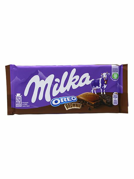 Milka Oreo Brownie/ Suklaalevy 100g - Suklaat - 19383 - 1