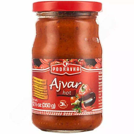 Podravka Ajvar Aci/ Tulinen 350g CAM - Tomaatti- ja paprikasäilykkeet - 4323 - 1