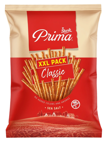 Stark Prima Classic Sea Salt Maapähkinätikku XXL 220g - Sipsit - 18563 - 1