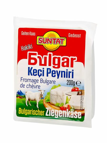Suntat Bulgar Keci Peyniri Vuohenjuusto 48% 200g - Vuohenjuusto - 18523 - 1