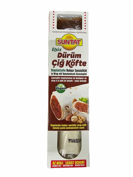 Suntat Etsiz Durum Cig Köfte / Lihattomat tortilla raa'at lihapullat 180g - Valmisruokasäilykkeet - 18533 - 1