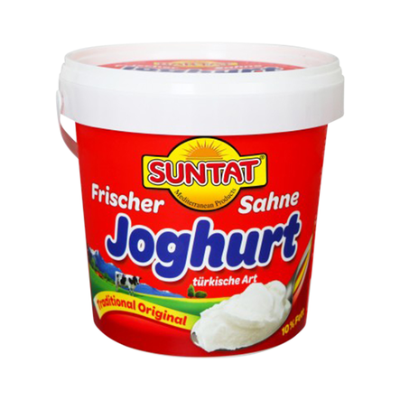 Suntat Yogurt/ Jogurtti 10% 1kg - Turkkilaiset jogurtit - 18673 - 1