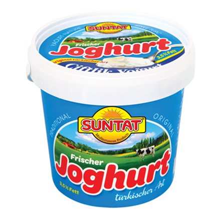 Suntat Yogurt/ Jogurtti 3,5% 1kg - Turkkilaiset jogurtit - 18853 - 1