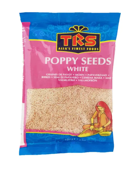TRS Poppy Seeds White / Valkoiset unikonsiemenet 100g - Erikoismausteet - 18313 - 1