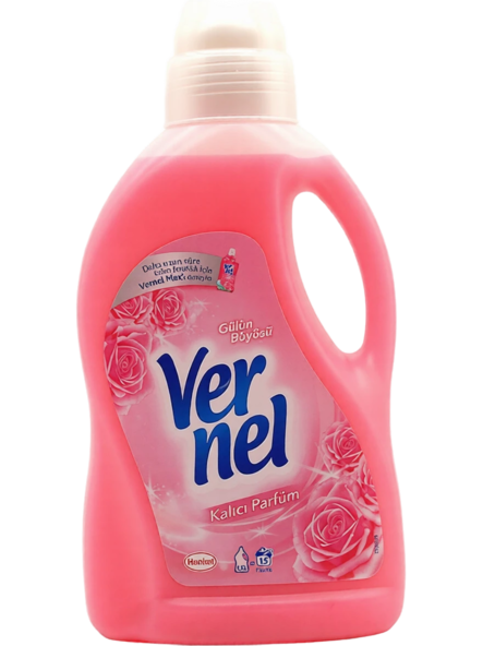 Vernel Rose Softener/ Huuhteluaine 1,5L - Pyykinpesuaineet ja -tarvikkeet - 19583 - 1