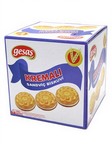 Gesas Sandwich Biscuit/ Sadwich Vanijlakerma Keksi 800g - Täytekeksit ja vohvelit - 18633 - 1
