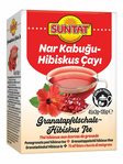 Suntat Nar Kabugu-Hibicus Cay/ Granaattiomenankuori-hibiskustee 135g - Vihreä tee - 21093 - 1