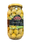 Anjoman Green Olives / Kivettömiä vihreitä oliiveja suolaliemessä 960g CAM - Oliivisäilykkeet - 19313 - 1